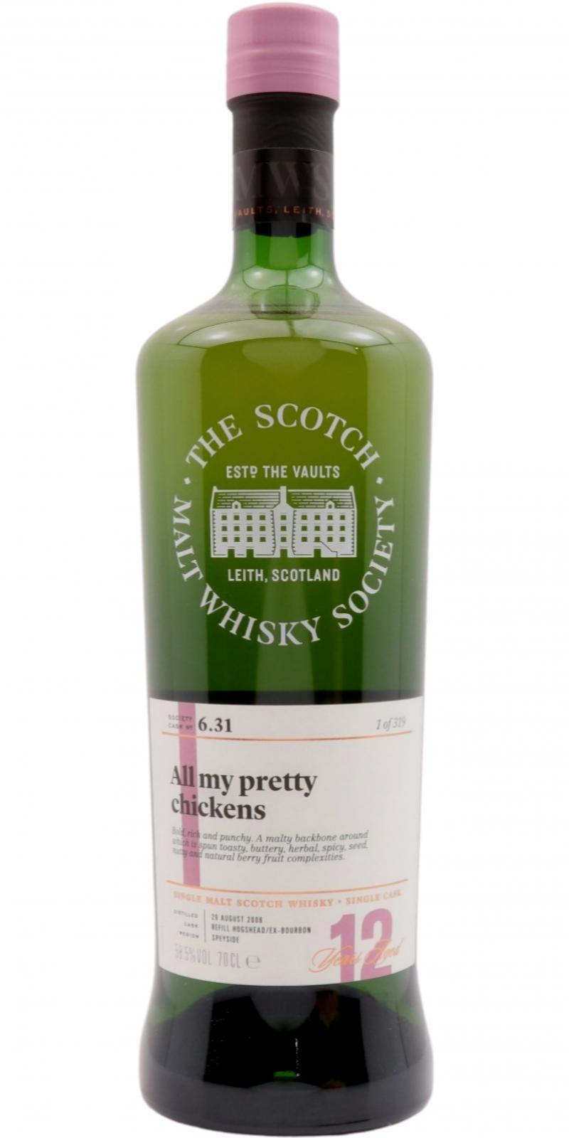 Macduff 2006 SMWS 6.31  All my pretty chickens