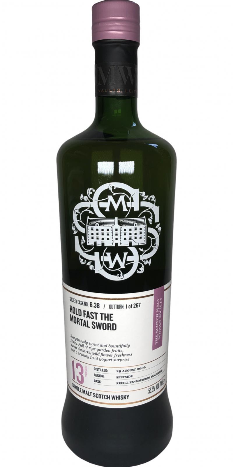 Macduff 2006 SMWS 6.38  Hold fast the mortal sword