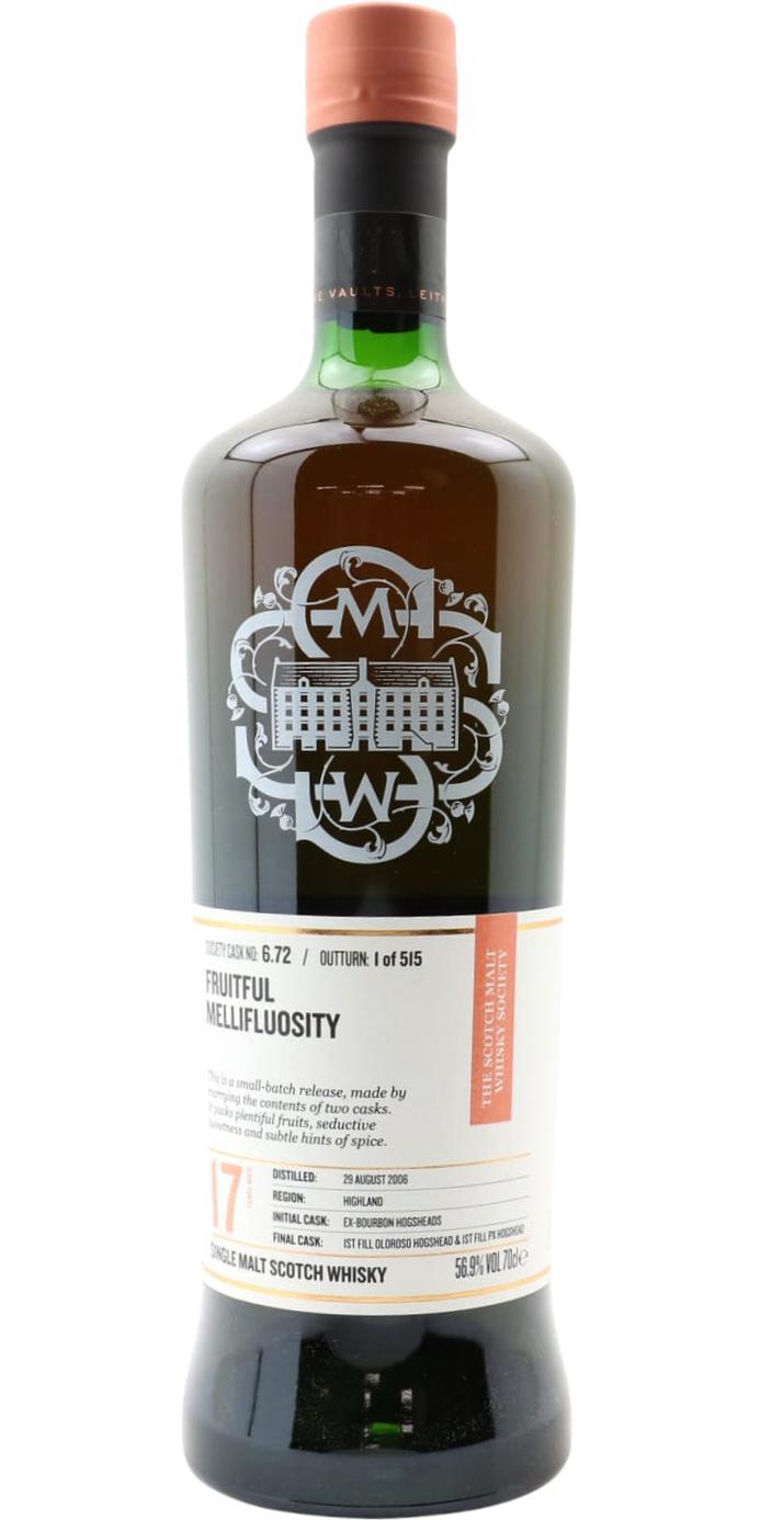 Macduff 2006 SMWS 6.72  Fruitful mellifluosity