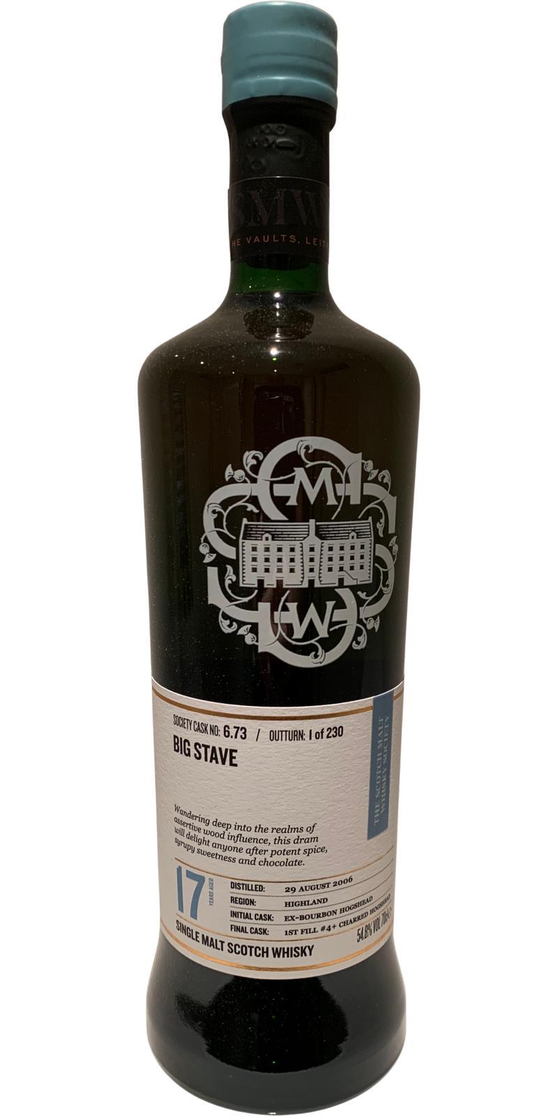 Macduff 2006 SMWS 6.73  Big stave