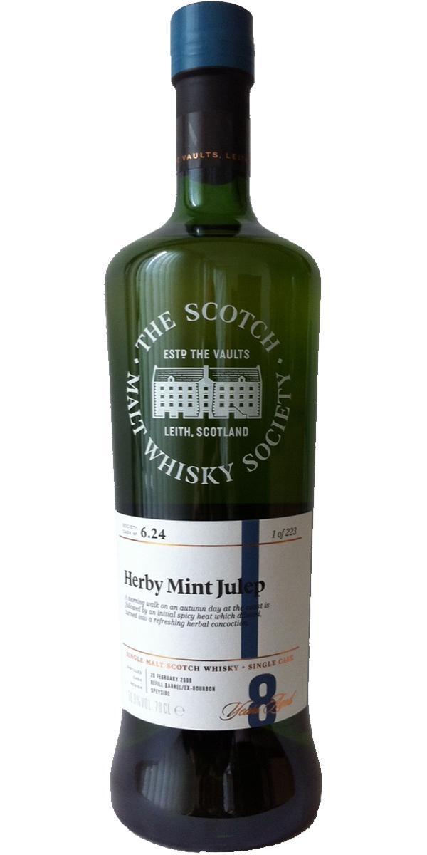 Macduff 2008 SMWS 6.24  Herby Mint Julep