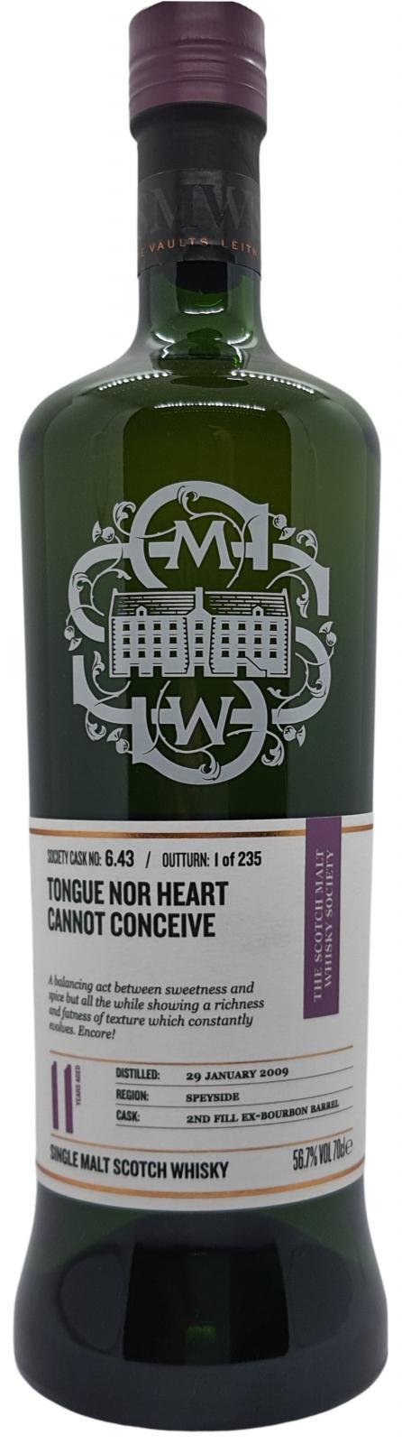 Macduff 2009 SMWS 6.43  Tongue nor heart cannot conceive