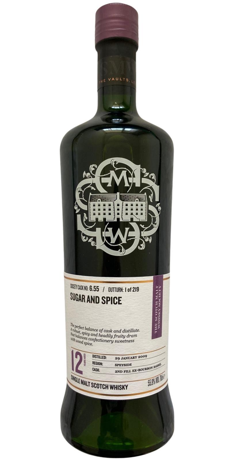 Macduff 2009 SMWS 6.55  Sugar and spice