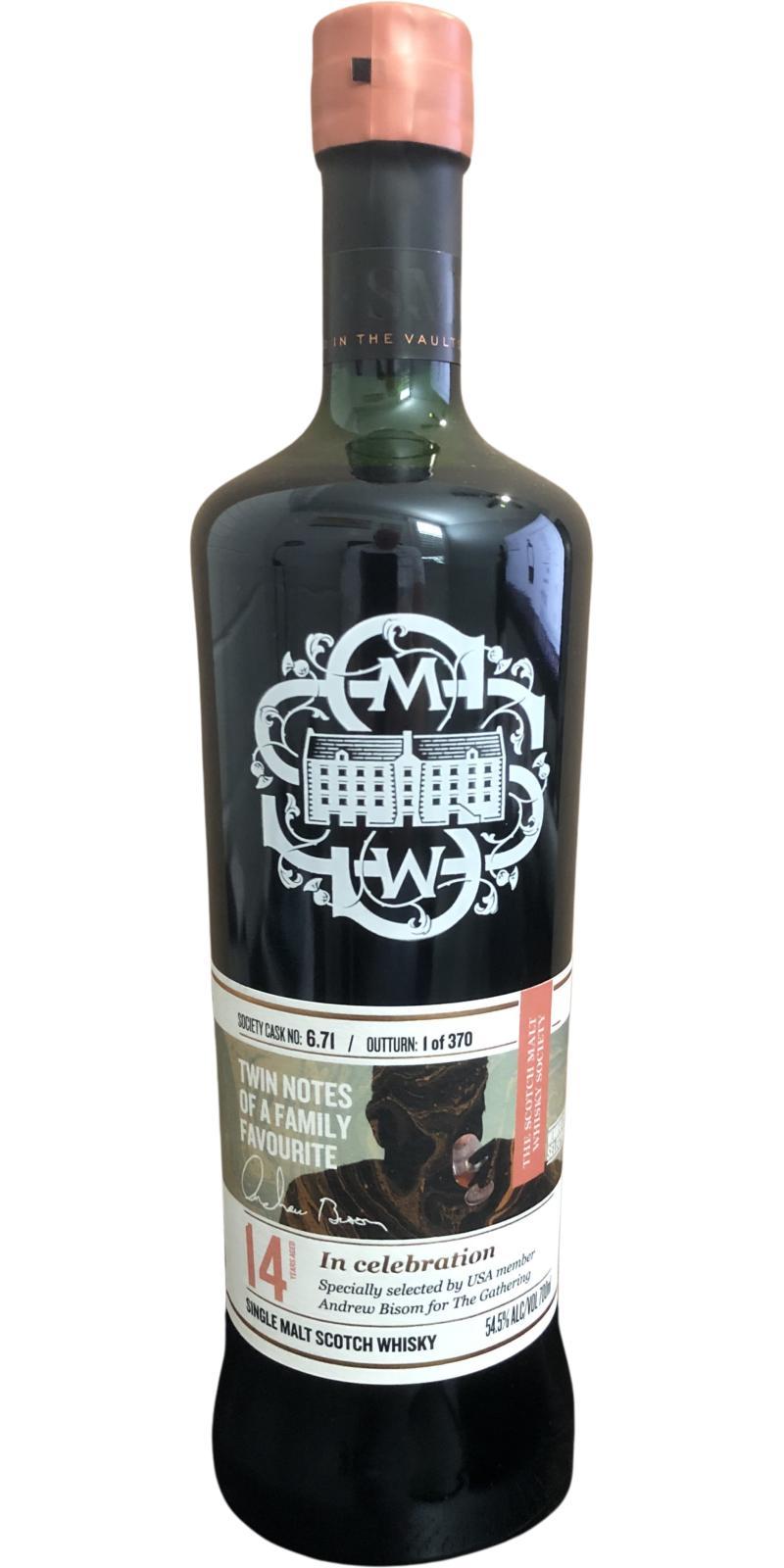Macduff 2009 SMWS 6.71  Twin notes of a family favourite