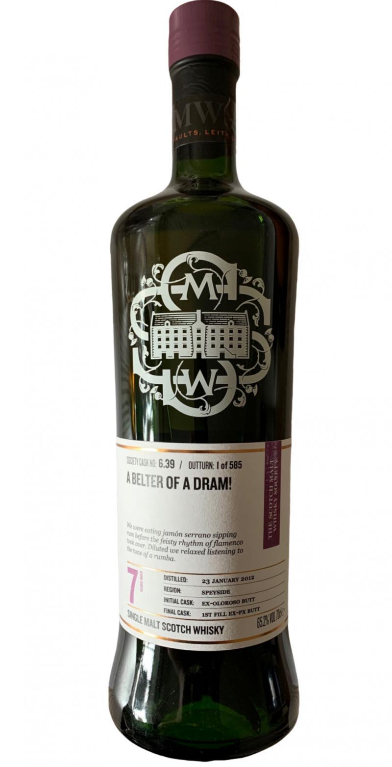 Macduff 2012 SMWS 6.39  A belter of a dram!
