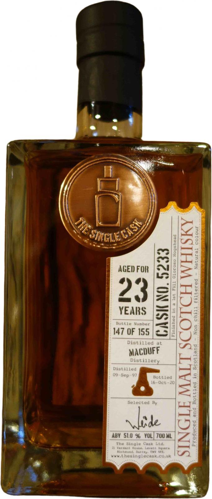 Macduff 1997 TSCL  The Single Cask
