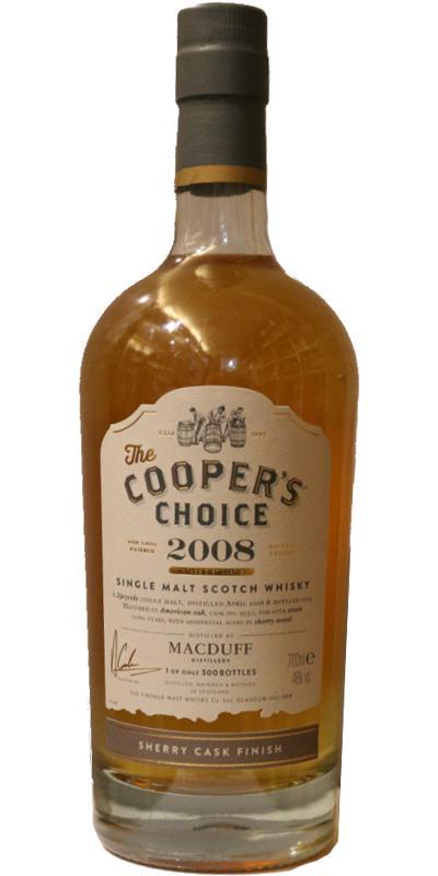 Macduff 2008 VM  The Cooper's Choice