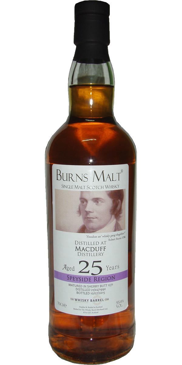 Macduff 1990 TWB  Burns Malt