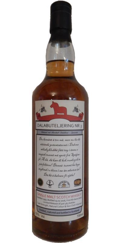 Macduff 1997 UD  Dalabuteljering Nr. 3