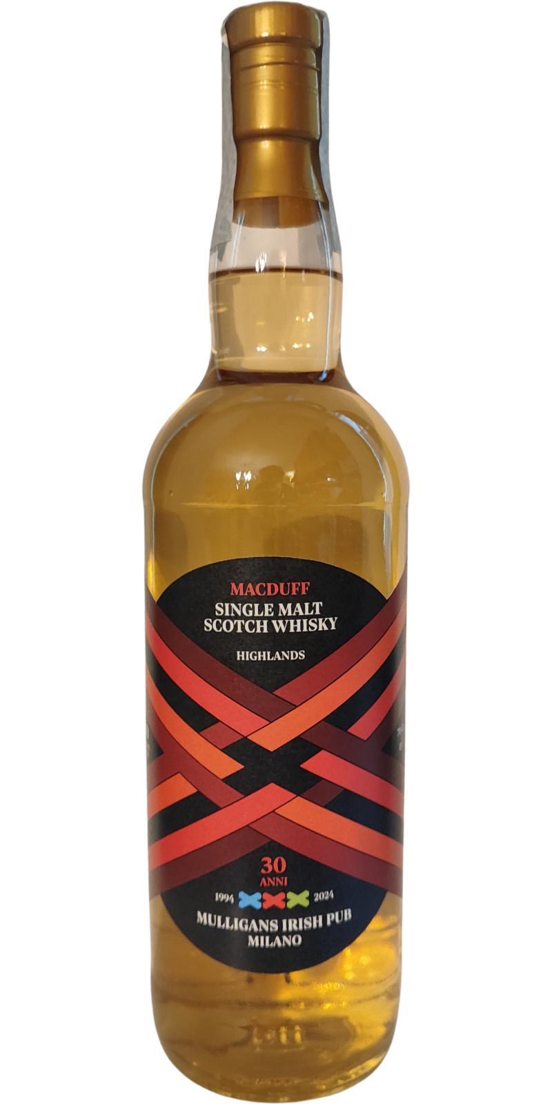 Macduff Single Malt Scotch Whisky UD