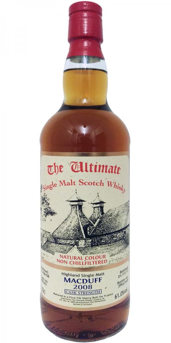 Macduff 2008 vW  The Ultimate - Cask Strength