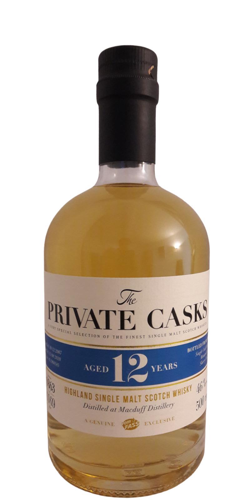 Macduff 2007 vF  The Private Casks