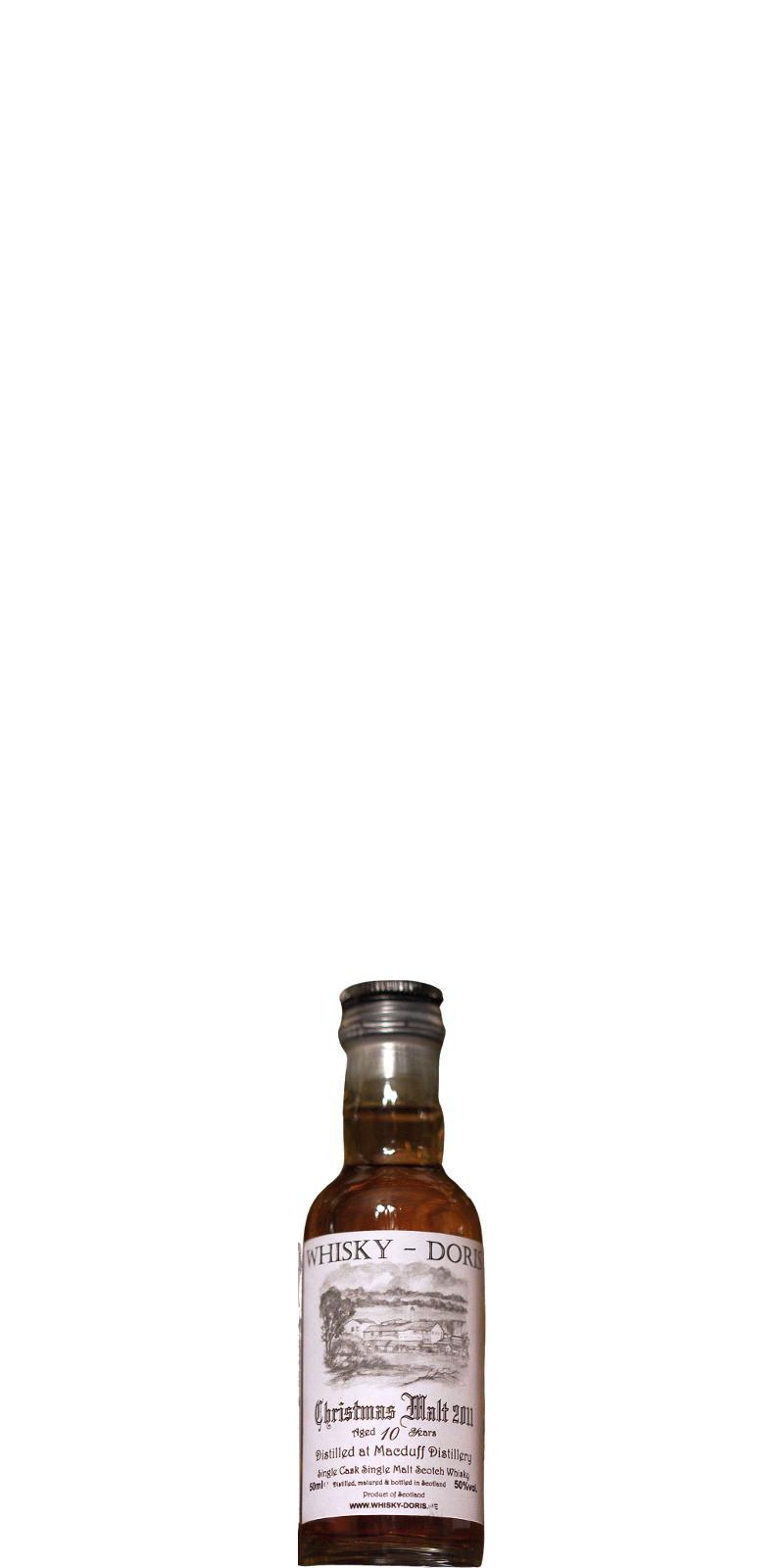 Macduff 10-year-old WD  Christmas Malt 2011 - Miniature