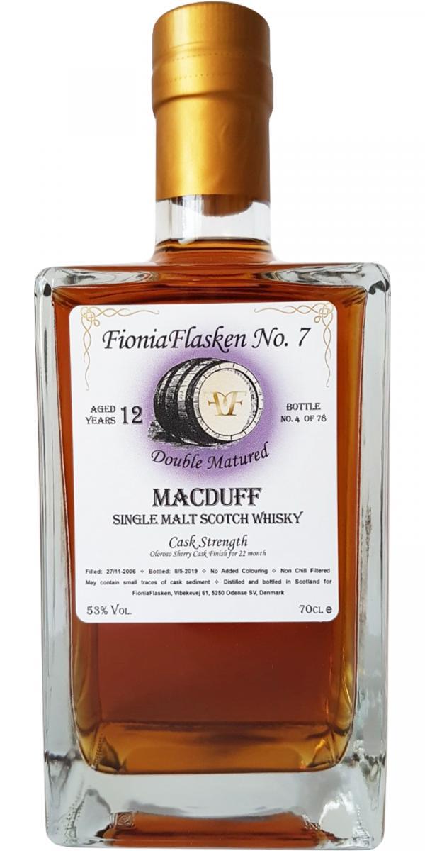 Macduff 12-year-old WhB  fioniaflasken nr. 7