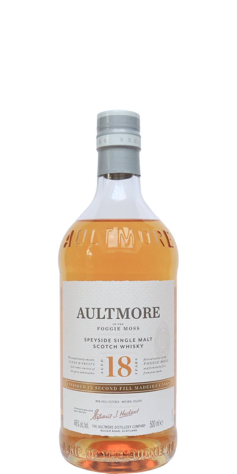 Aultmore 18-year-old Cask Finish Collection