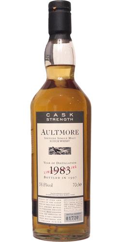 Aultmore 1983 Flora & Fauna - Cask Strength