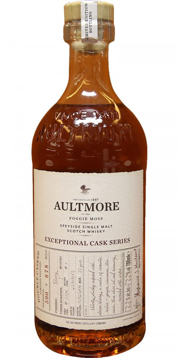 Aultmore 1983 Exceptional Cask Series