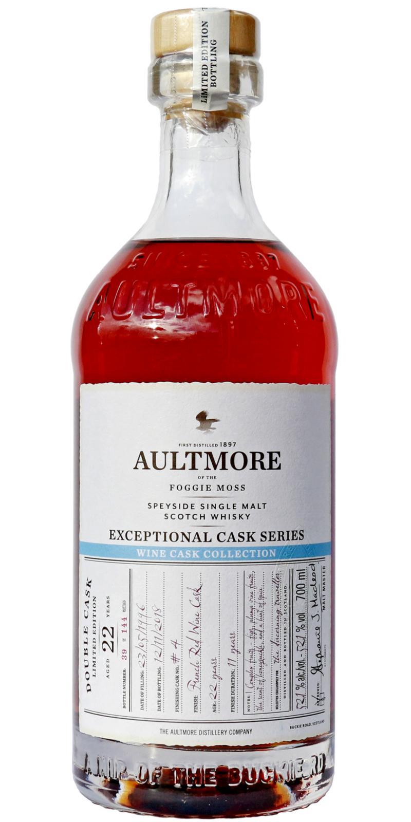 Aultmore 1996 Exceptional Cask Series - Wine Cask Collection