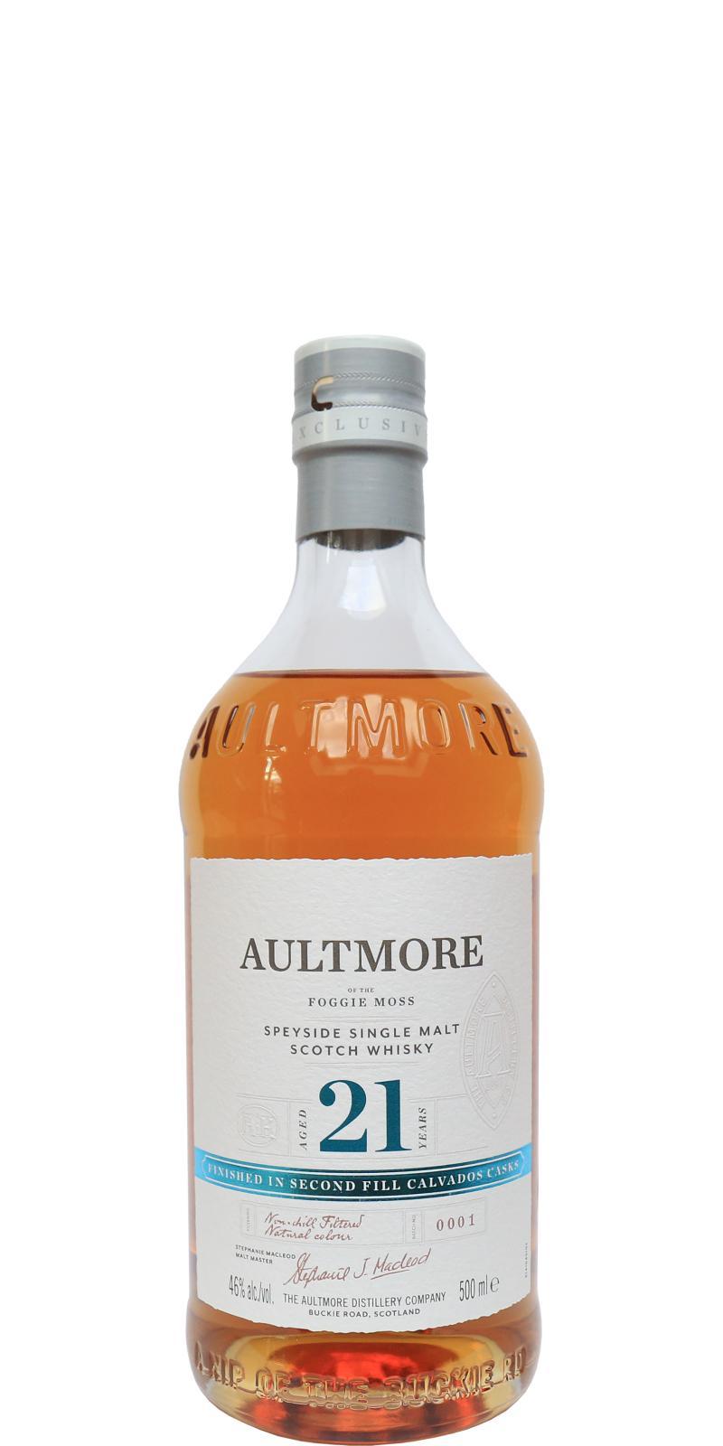 Aultmore 21-year-old Cask Finish Collection