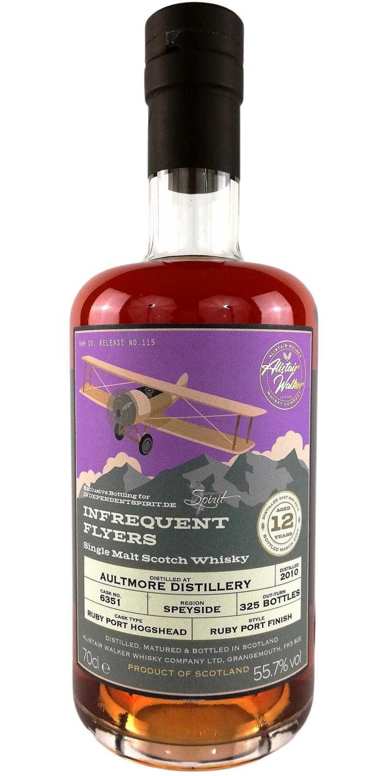 Aultmore 2010 AWWC Infrequent Flyers