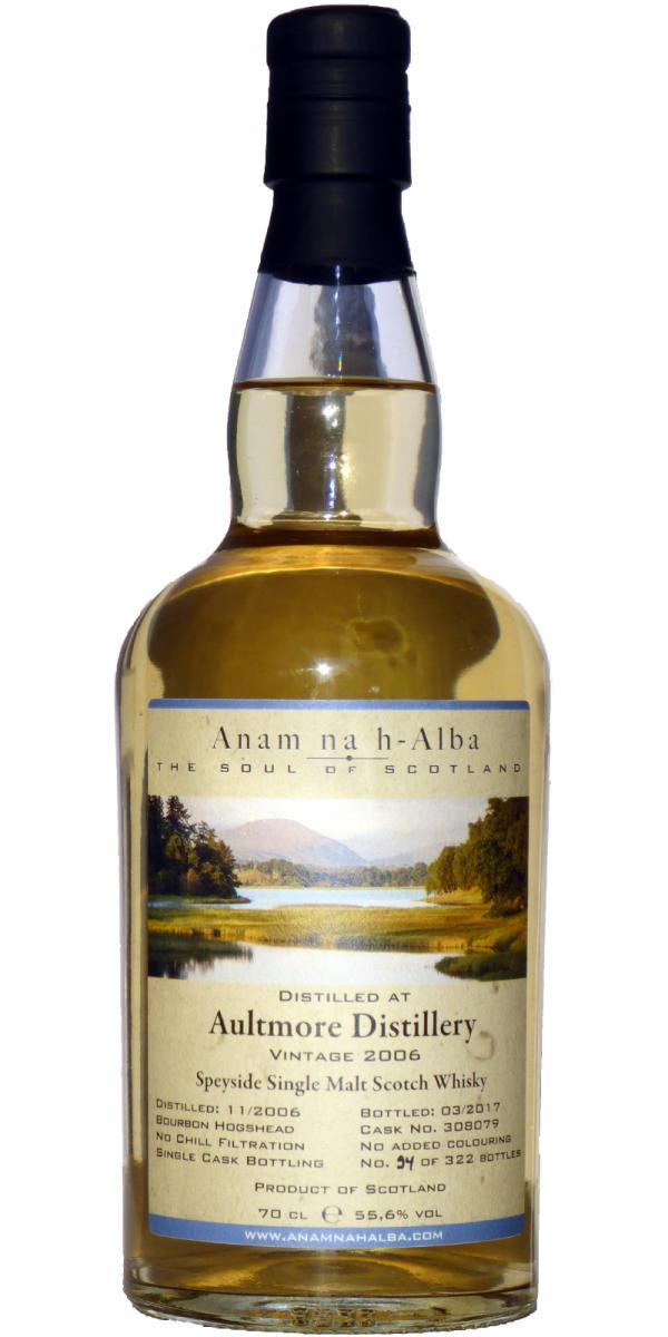 Aultmore 2006 ANHA The Soul of Scotland