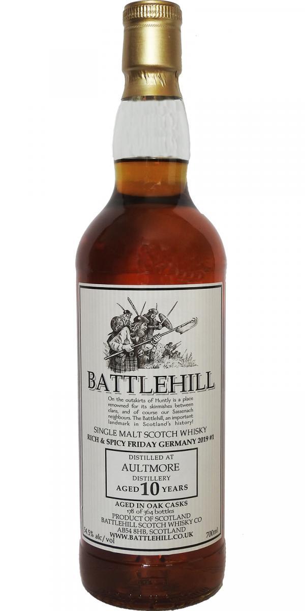 Aultmore 2008 BSW Rich & Spicy Friday Germany 2019 #1