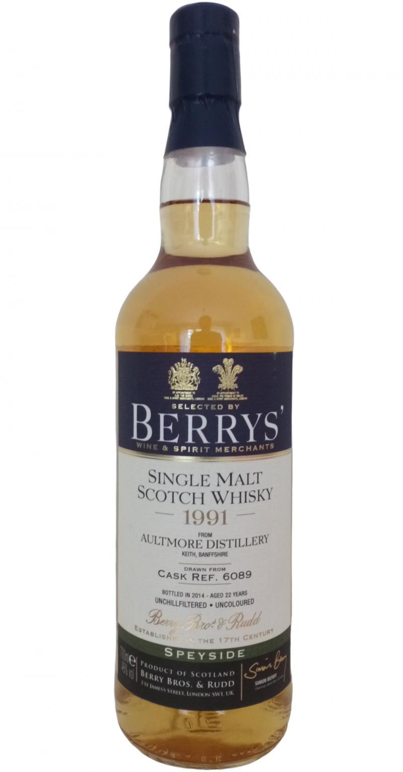 Aultmore 1991 BR Berrys'