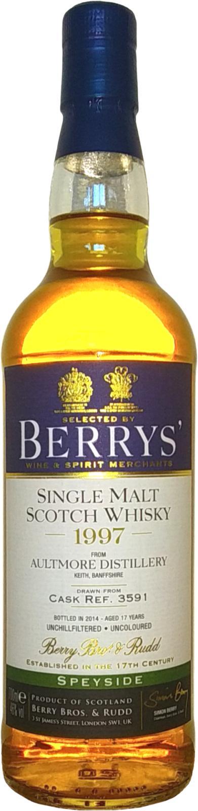 Aultmore 1997 BR Berrys'