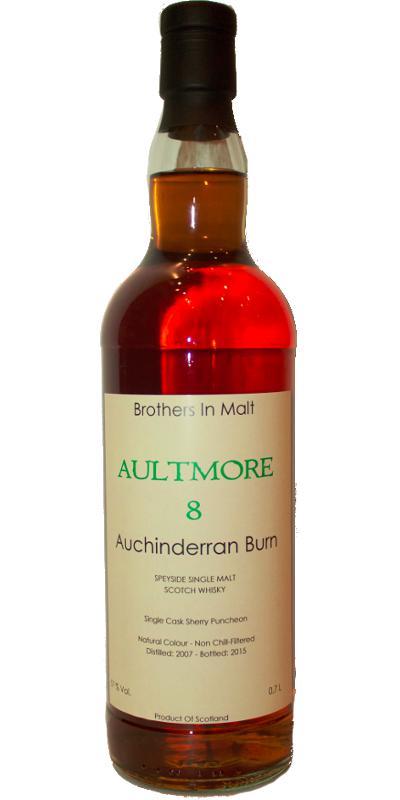 Aultmore 2007 BiM Auchinderran Burn