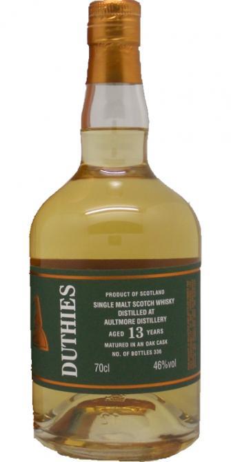 Aultmore 13-year-old CA Duthies