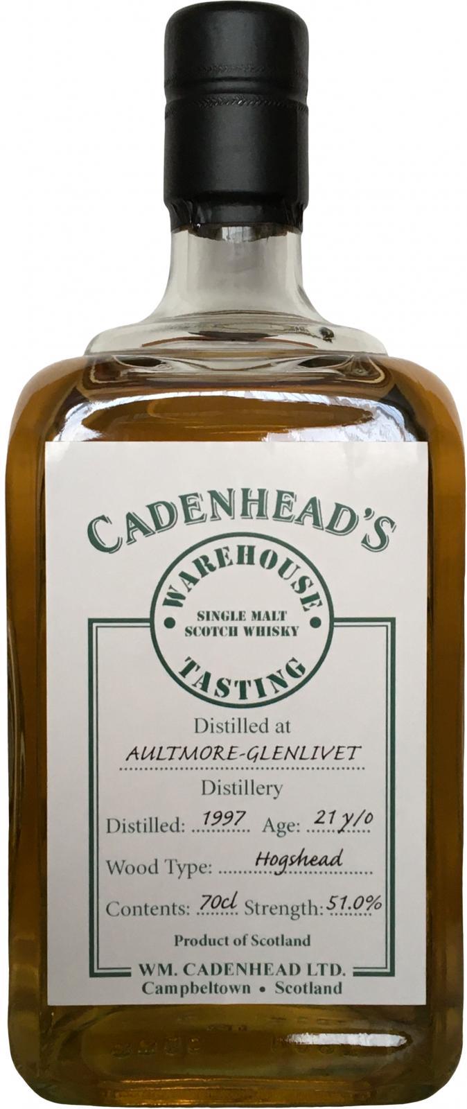 Aultmore 1997 CA Warehouse Tasting