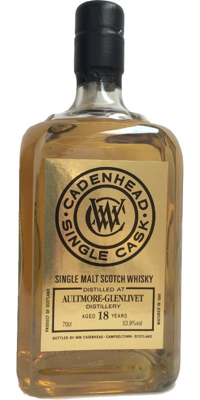 Aultmore 1997 CA Single Cask