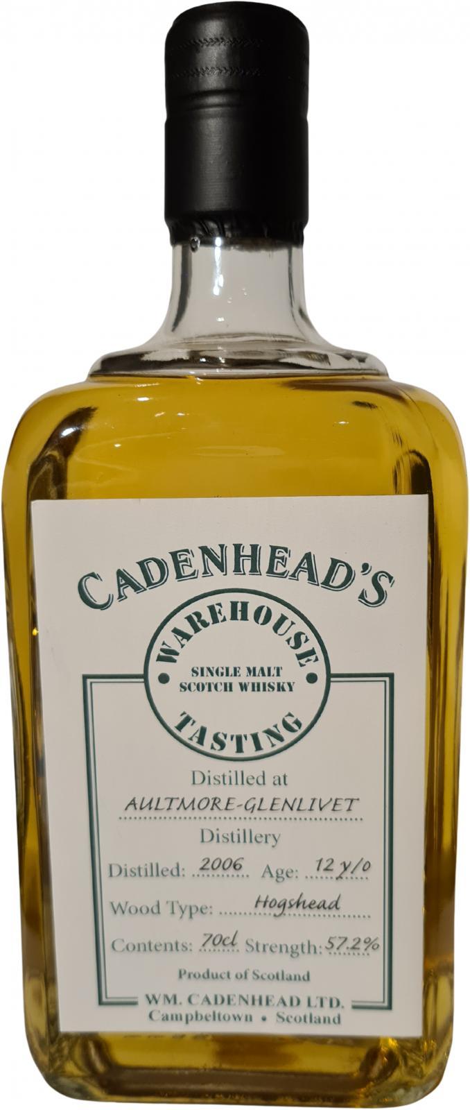 Aultmore 2006 CA Warehouse Tasting