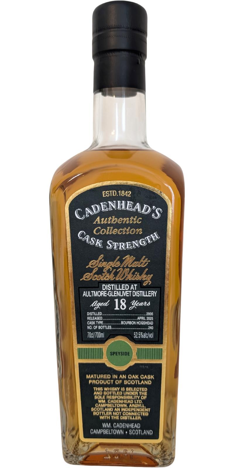 Aultmore 2006 CA Authentic Collection