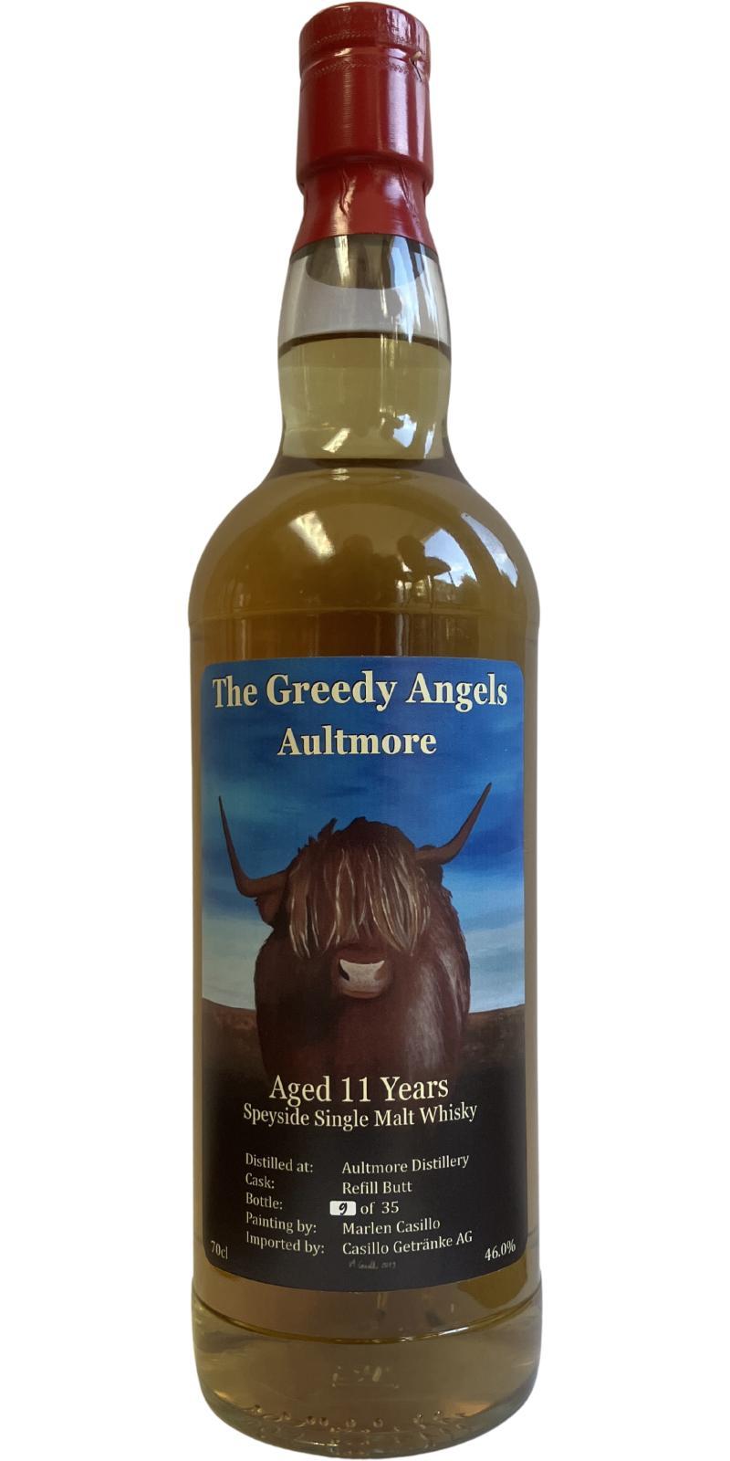 Aultmore 11-year-old CG The Greedy Angels