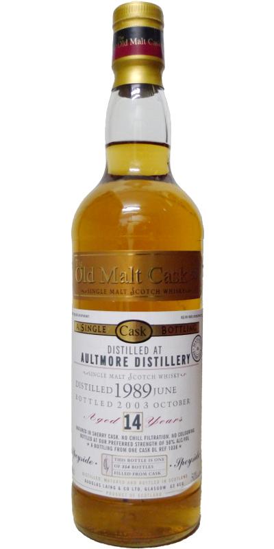 Aultmore 1989 DL The Old Malt Cask