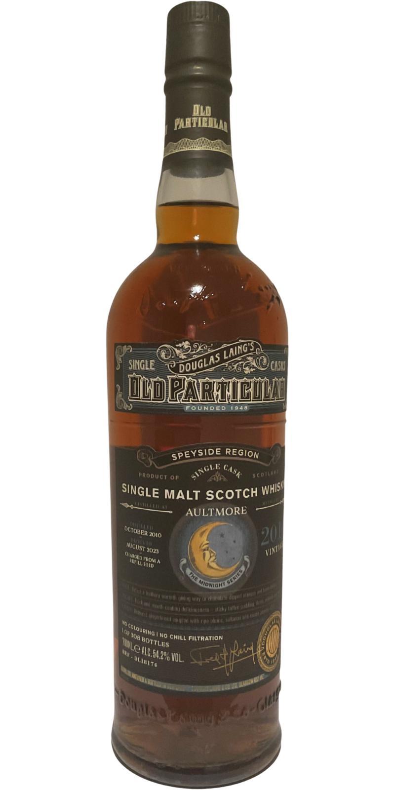 Aultmore 2010 DL Old Particular - The Midnight Series