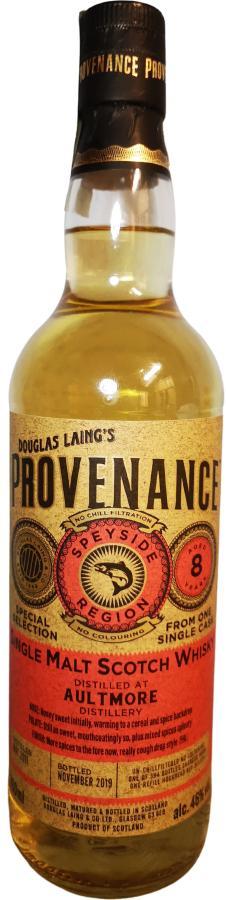 Aultmore 2011 DL Provenance