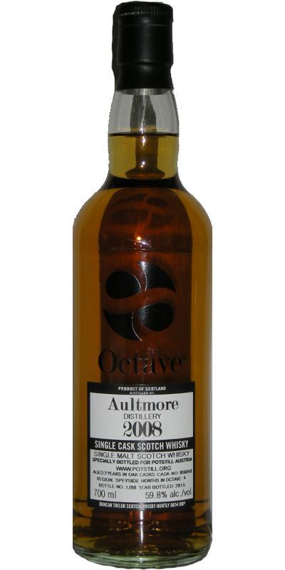 Aultmore 2008 DT The Octave - Potstill Edition