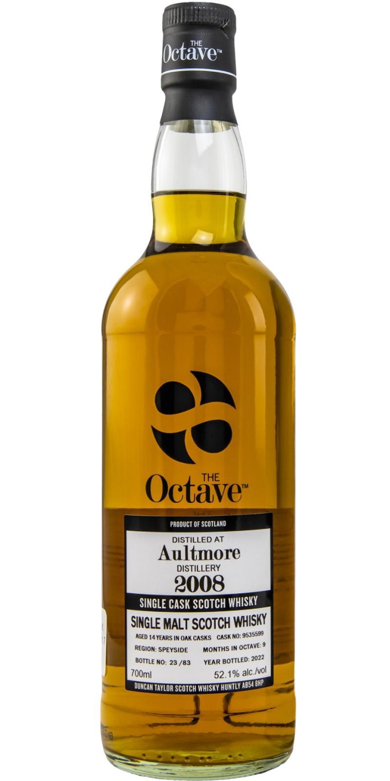 Aultmore 2008 DT The Octave