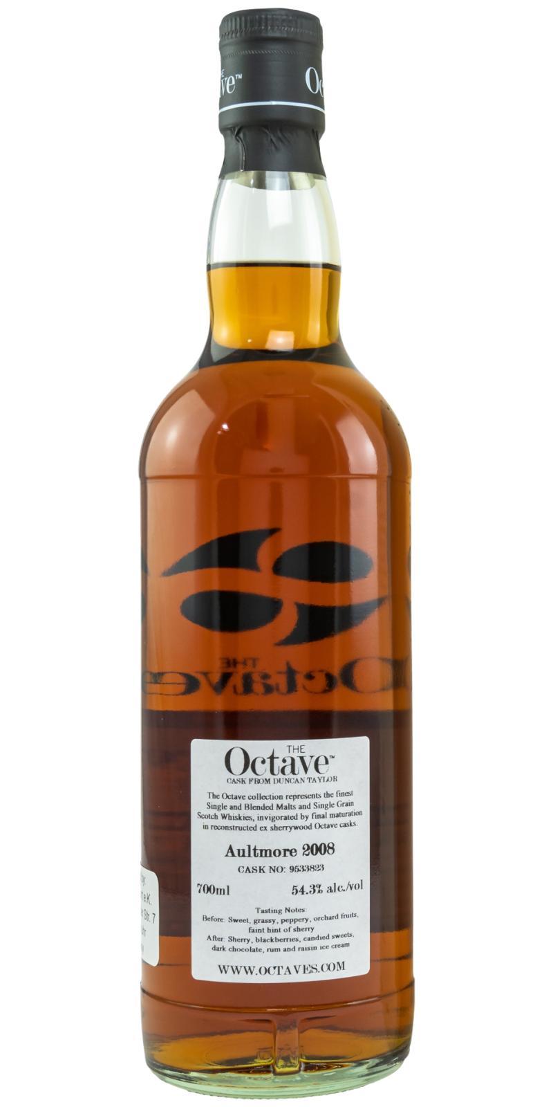 Aultmore 2008 DT The Octave