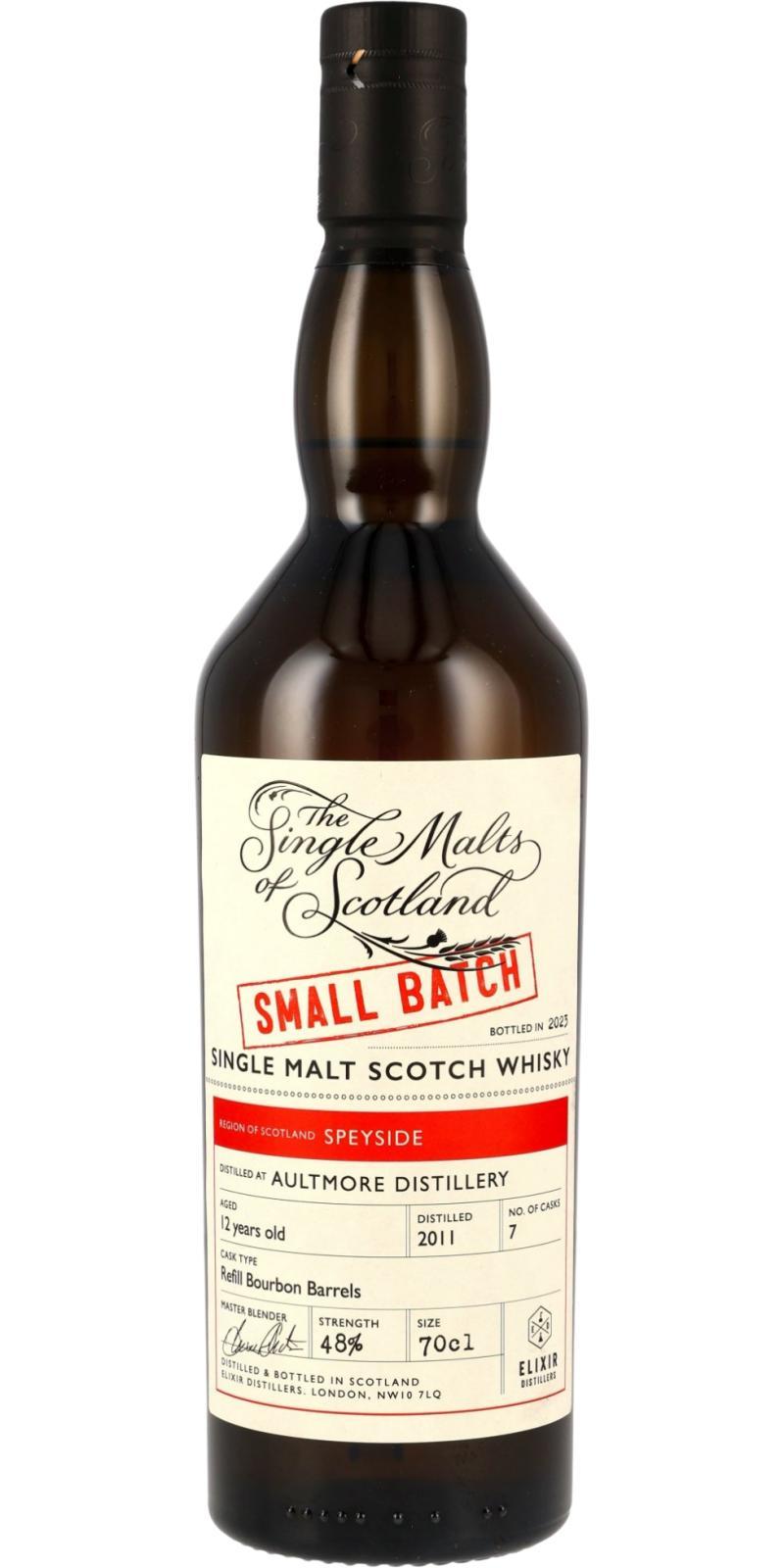 Aultmore 2011 ElD The Single Malts of Scotland - Small Batch