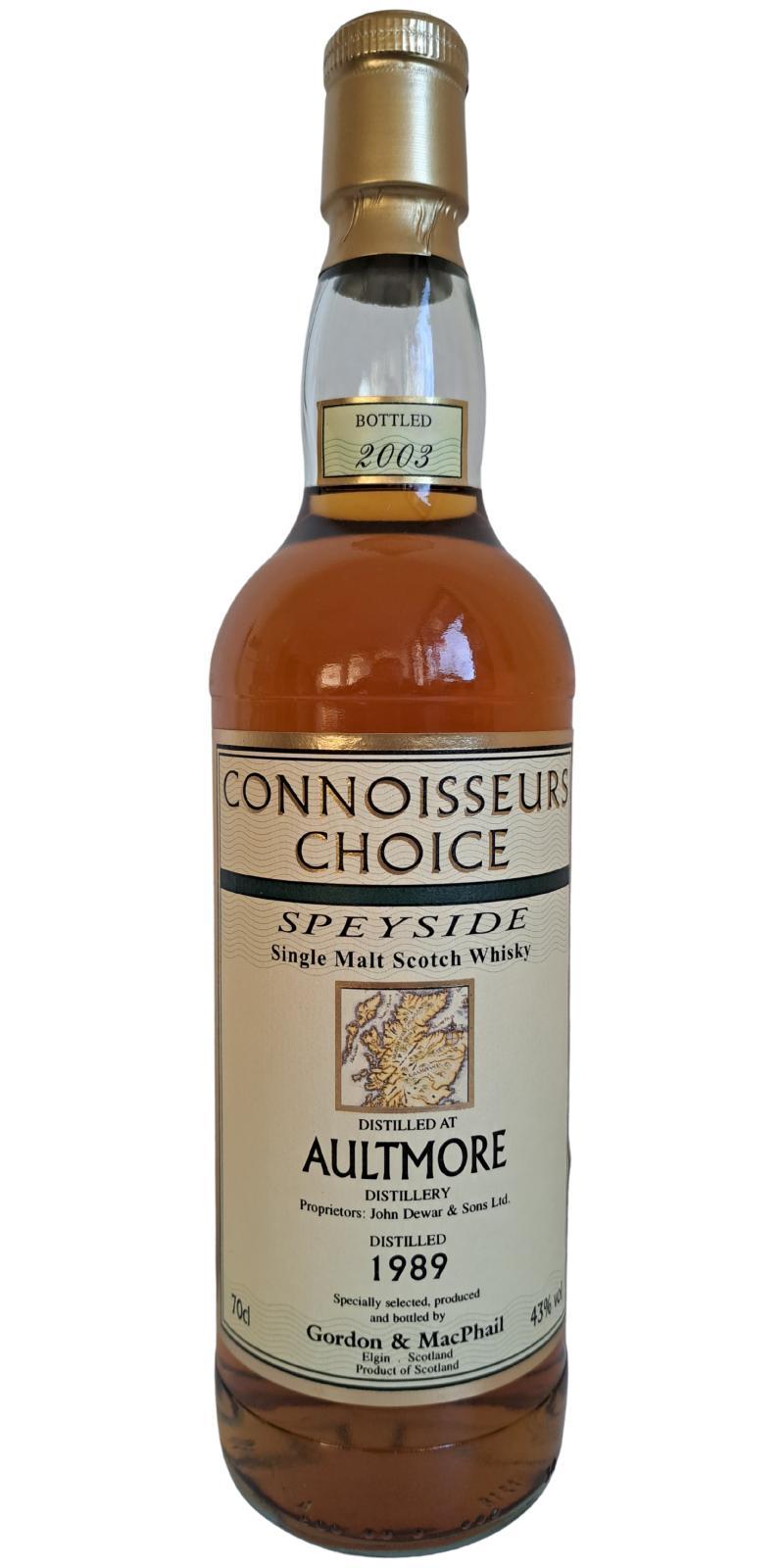 Aultmore 1989 GM Connoisseurs Choice