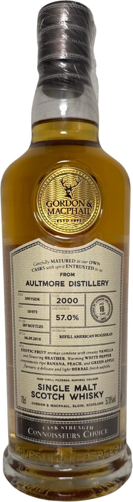 Aultmore 2000 GM Connoisseurs Choice - Cask Strength