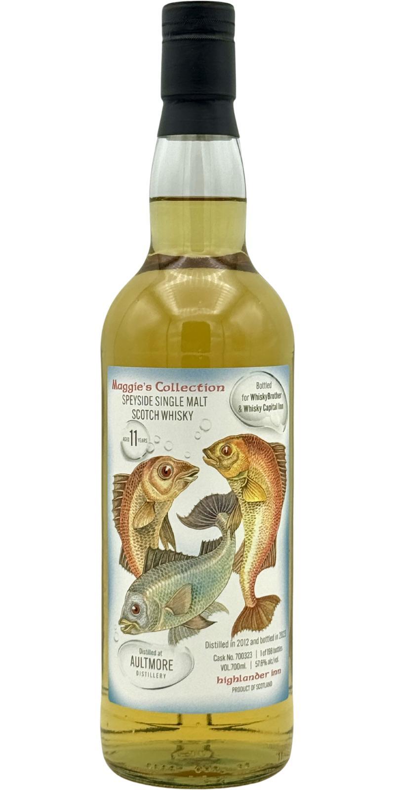 Aultmore 2012 HI Maggie's Collection