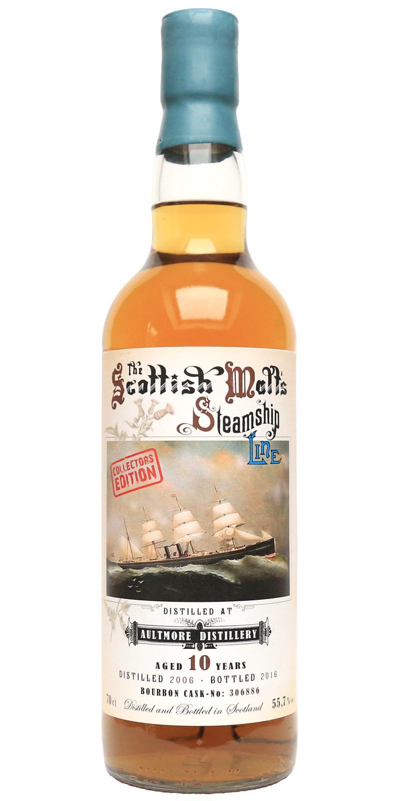 Aultmore 2006 JW The Scottish Malt's Steamship Line - 3rd Edition