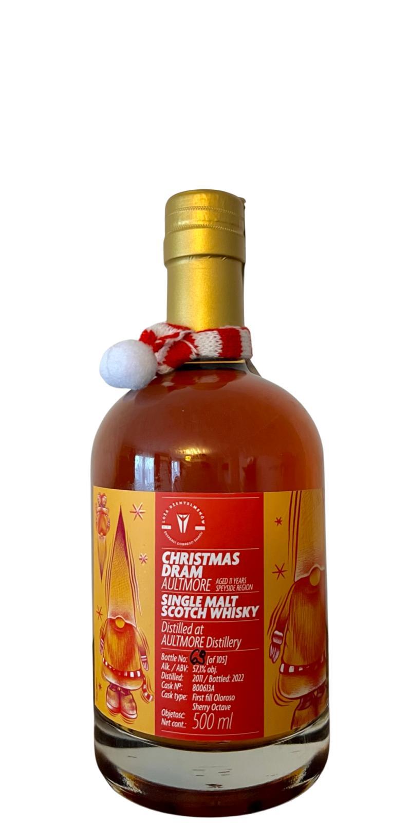 Aultmore 2011 LoDz Christmas Dram