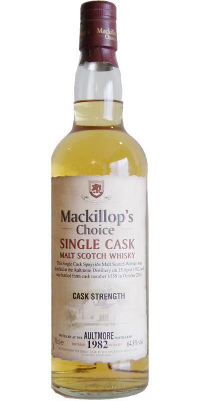 Aultmore 1982 McC Single Cask - Cask Strength