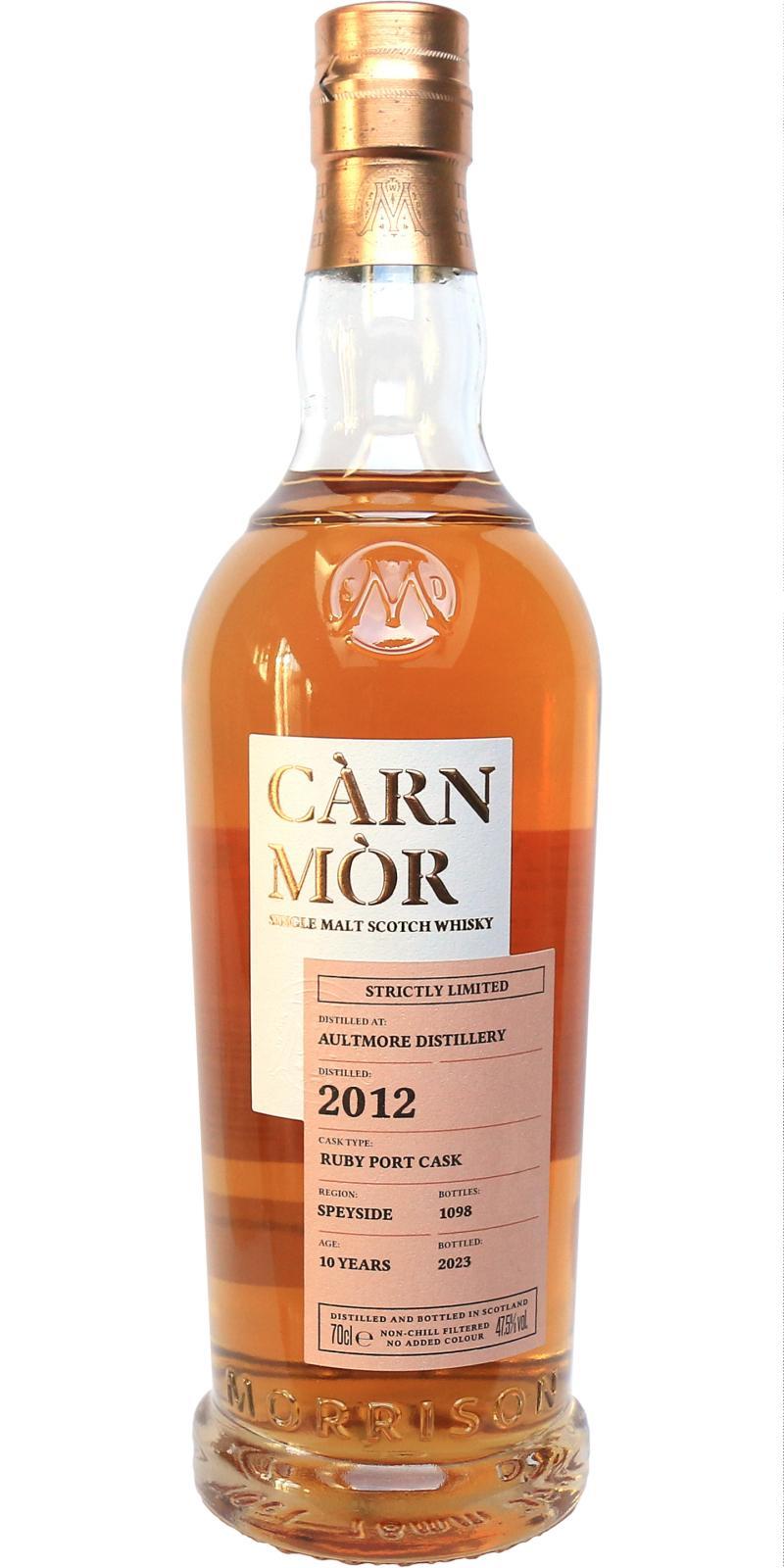 Aultmore 2012 MSWD Càrn Mòr - Strictly Limited