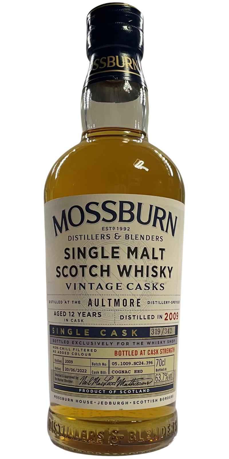 Aultmore 2009 MDB Vintage Casks